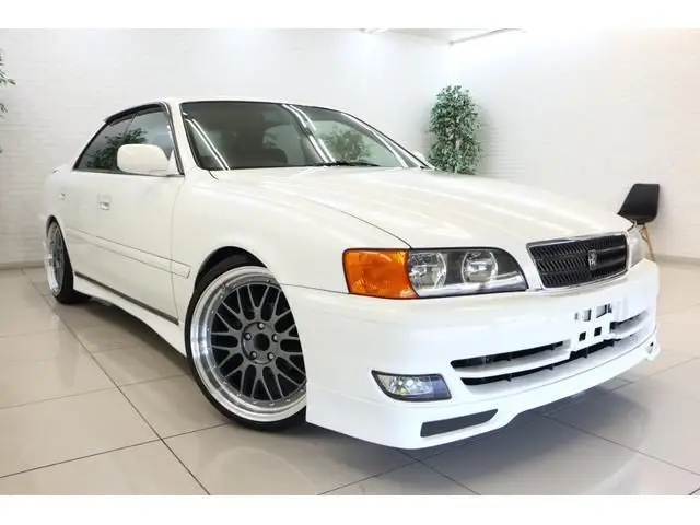 2000 Toyota Chaser Tourer White Sedan for sale, Japanese used car export | GULJI TRADERS