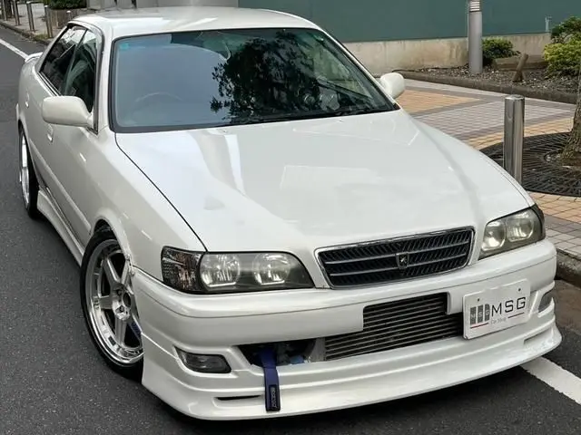 2000 Toyota Chaser Tourer V White Sedan for sale, Japanese used car export | GULJI TRADERS