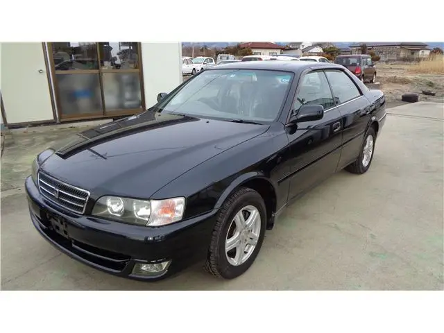 2001 Toyota Chaser Avante Four 4WD Green Sedan for sale, Japanese used car export - photo 1 of 74 | GULJI TRADERS
