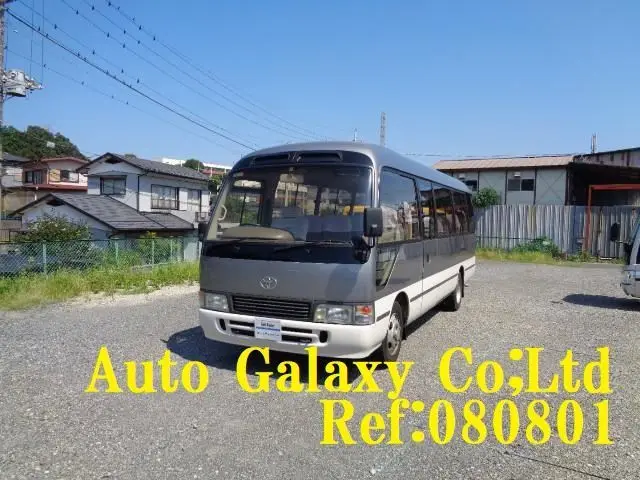 1993 Toyota Coaster EX Gray Van for sale, Japanese used car export - photo 1 of 51 | GULJI TRADERS