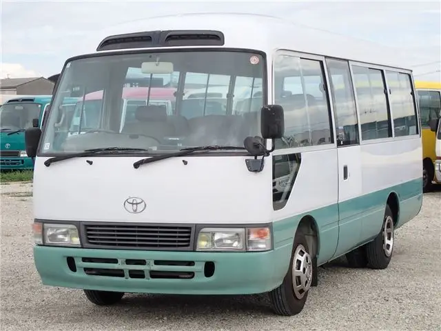 1994 Toyota Coaster LX_26-seater - photo 1 1994 Toyota Coaster LX_26-seater White Van for sale, Japanese used car export - photo 1 of 71 | GULJI TRADERS