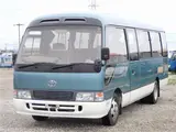 1997 Toyota Coaster Long EX Turbo 26-seater Green Van for sale, Japanese used car export - photo 1 of 80 | GULJI TRADERS