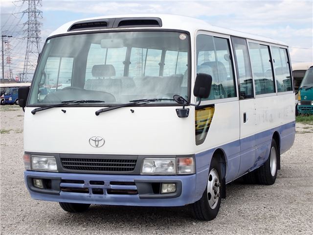 2001 Toyota Coaster LX - photo 1 2001 Toyota Coaster LX SUV for sale, Japanese used car export - photo 1 of 74 | GULJI TRADERS