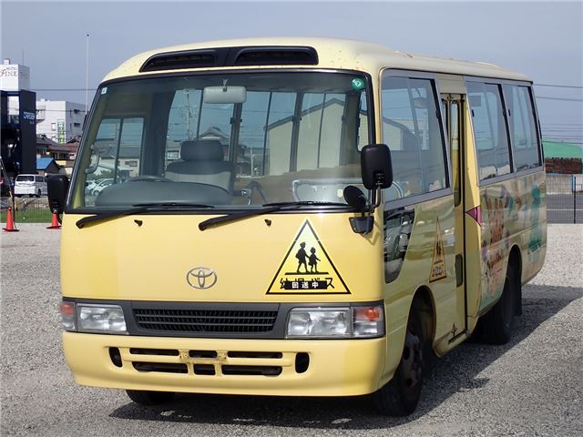 2004 Toyota Coaster Sedan for sale, Japanese used car export - photo 1 of 80 | GULJI TRADERS