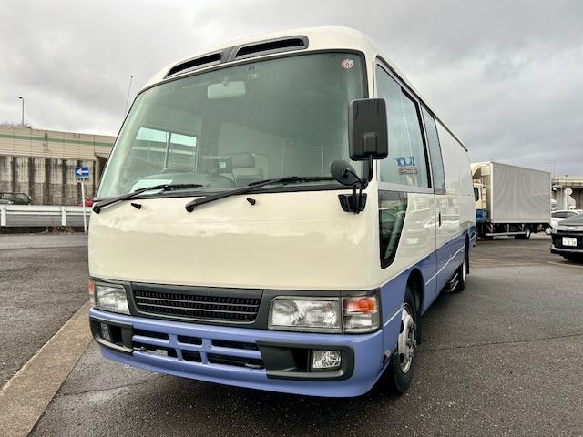 2005 Toyota Coaster Sedan for sale, Japanese used car export - photo 1 of 39 | GULJI TRADERS