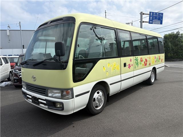 2005 Toyota Coaster Turbo Sedan for sale, Japanese used car export - photo 1 of 56 | GULJI TRADERS
