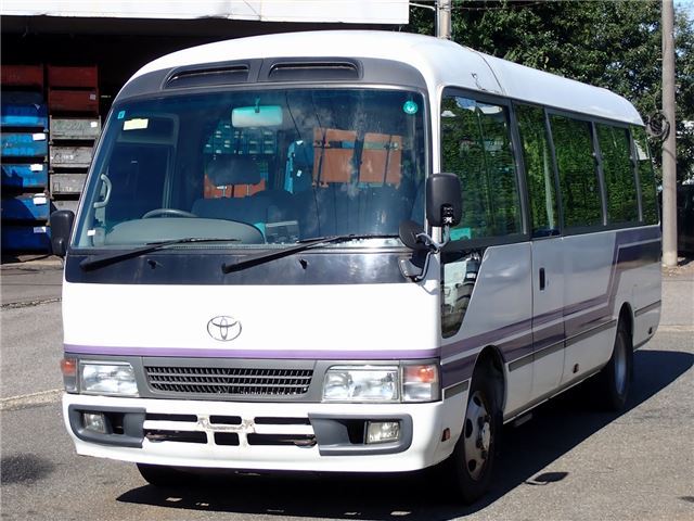 2007 Toyota Coaster Long Sedan for sale, Japanese used car export - photo 1 of 77 | GULJI TRADERS