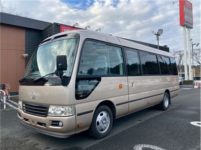 2012 Toyota Coaster - photo 1 2012 Toyota Coaster Sedan for sale, Japanese used car export - photo 1 of 72 | GULJI TRADERS