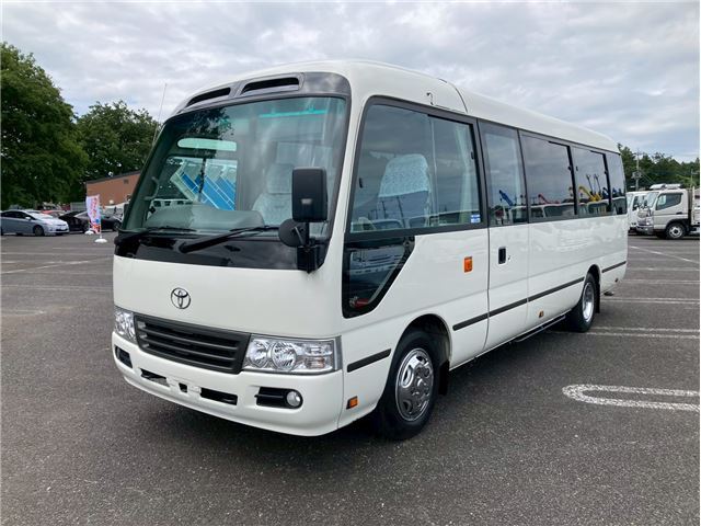 2013 Toyota Coaster Long Sedan for sale, Japanese used car export - photo 1 of 67 | GULJI TRADERS