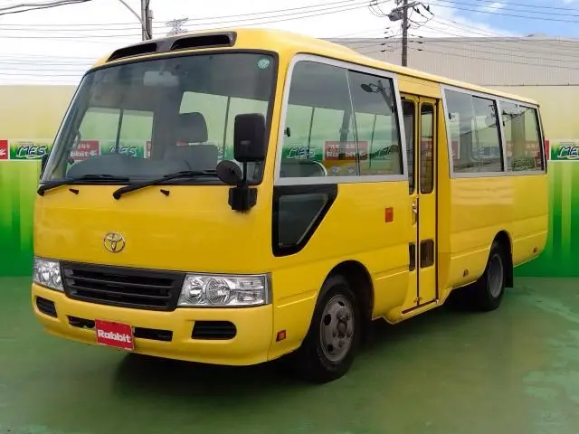 2013 Toyota Coaster 4.0D Turbo Kindergarten Bus: 3 Adults, 39 Infants - photo 1 2013 Toyota Coaster 4.0D Turbo Kindergarten Bus: 3 Adults, 39 Infants Yellow Van for sale, Japanese used car export - photo 1 of 20 | GULJI TRADERS