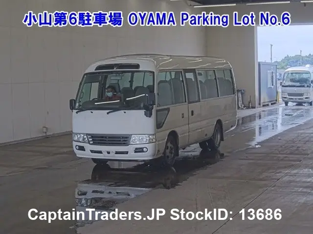 2014 Toyota Coaster Pearl Van for sale, Japanese used car export | GULJI TRADERS