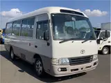 2014 Toyota Coaster LX, 26 seats, automatic doors White Van for sale, Japanese used car export - photo 1 of 19 | GULJI TRADERS
