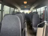 2014 Toyota Coaster 29-seater GX Long with automatic doors, reclining seats, non-smoking vehicle. Silver Van for sale, Japanese used car export - photo 13 of 35 | GULJI TRADERS