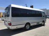 2015 Toyota Coaster Gifu Prefecture, 26-seater, minibus, electric side steps, 5-speed manual transmission. Silver Van for sale, Japanese used car export - photo 6 of 63 | GULJI TRADERS