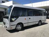 2015 Toyota Coaster Silver Van for sale, Japanese used car export - photo 1 of 25 | GULJI TRADERS