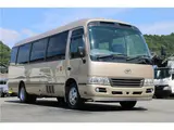2016 Toyota Coaster Microbus EX Turbo Long, 29-seater Gold Van for sale, Japanese used car export - photo 3 of 62 | GULJI TRADERS