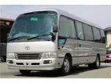 2016 Toyota Coaster Microbus GX Turbo Long, 29-seater Silver Van for sale, Japanese used car export - photo 1 of 62 | GULJI TRADERS