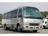 2016 Toyota Coaster Microbus GX Turbo Long, 29-seater Silver Van for sale, Japanese used car export - photo 3 of 62 | GULJI TRADERS