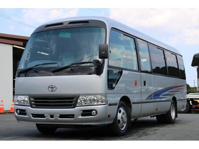 2016 Toyota Coaster GX Turbo Long 2 Sedan for sale, Japanese used car export - photo 1 of 9 | GULJI TRADERS