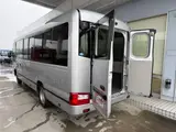 2017 Toyota Coaster 24-seater GX Long rear double doors 5MT automatic doors reclining seats Silver Van for sale, Japanese used car export - photo 1 of 37 | GULJI TRADERS