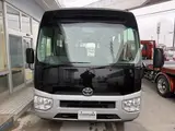 2017 Toyota Coaster 24-seater GX Long rear double doors 5MT automatic doors reclining seats Silver Van for sale, Japanese used car export - photo 8 of 37 | GULJI TRADERS