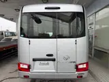 2017 Toyota Coaster 24-seater GX Long rear double doors 5MT automatic doors reclining seats Silver Van for sale, Japanese used car export - photo 9 of 37 | GULJI TRADERS