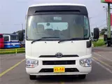 2017 Toyota Coaster Microbus LX 25-seater Short wheelbase Automatic swing door 5MT White Color changed Van for sale, Japanese used car export - photo 2 of 51 | GULJI TRADERS