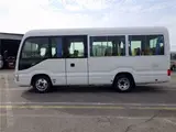 2017 Toyota Coaster Microbus LX 25-seater Short wheelbase Automatic swing door 5MT White Color changed Van for sale, Japanese used car export - photo 3 of 51 | GULJI TRADERS