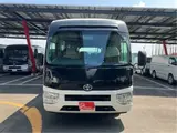 2017 Toyota Coaster GX28-passenger automatic door, auto step navigation White Van for sale, Japanese used car export - photo 4 of 60 | GULJI TRADERS