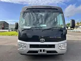 2017 Toyota Coaster GX Turbo (29 seats) Silver Van for sale, Japanese used car export - photo 2 of 32 | GULJI TRADERS