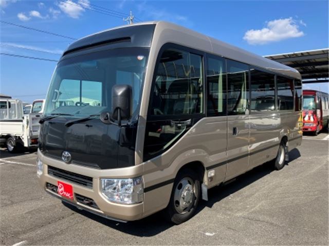 2017 Toyota Coaster Sedan for sale, Japanese used car export - photo 1 of 62 | GULJI TRADERS