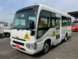 2017 Toyota Coaster Toddler bus 3+39/1.5 passenger capacity White Van for sale, Japanese used car export - photo 1 of 56 | GULJI TRADERS