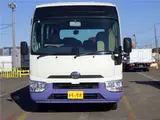 2018 Toyota Coaster Microbus LX 29-passenger long automatic door reclining White Van for sale, Japanese used car export - photo 2 of 51 | GULJI TRADERS