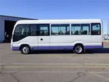 2018 Toyota Coaster Microbus LX 29-passenger long automatic door reclining White Van for sale, Japanese used car export - photo 3 of 51 | GULJI TRADERS