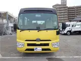 2018 Toyota Coaster 25-seater minibus, automatic transmission, automatic doors, collision mitigation braking system. Yellow Color changed Van for sale, Japanese used car export - photo 4 of 39 | GULJI TRADERS