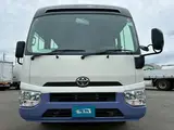 2018 Toyota Coaster Microbus White Color changed Van for sale, Japanese used car export - photo 7 of 60 | GULJI TRADERS