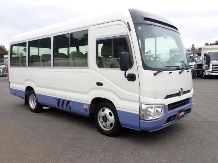 2018 Toyota Coaster Other Van for sale, Japanese used car export - photo 1 of 21 | GULJI TRADERS
