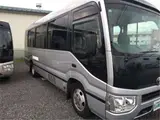 2018 Toyota Coaster Long GX Turbo Gray Van for sale, Japanese used car export - photo 4 of 26 | GULJI TRADERS