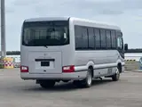 2018 Toyota Coaster GX Silver Van for sale, Japanese used car export - photo 2 of 21 | GULJI TRADERS