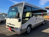 2020 Toyota Coaster Long Sedan for sale, Japanese used car export - photo 1 of 52 | GULJI TRADERS