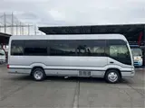 2026 Toyota Coaster GX25 passenger rear double doors automatic doors Silver Van for sale, Japanese used car export - photo 7 of 52 | GULJI TRADERS