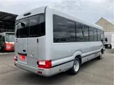 2026 Toyota Coaster GX25 passenger rear double doors automatic doors navigation Silver Van for sale, Japanese used car export - photo 1 of 54 | GULJI TRADERS