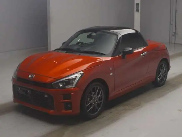 2021 Toyota Copen GR Sport Orange Coupe for sale, Japanese used car export - photo 1 of 11 | GULJI TRADERS