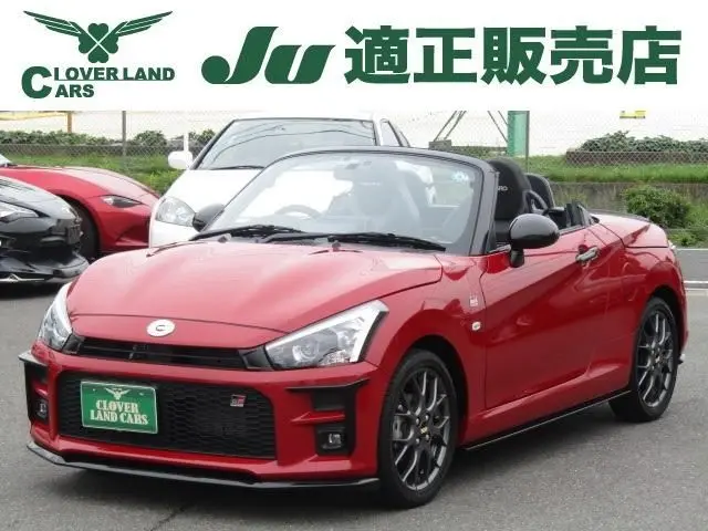 2025 Toyota Copen 660 GR Sport Red Coupe for sale, Japanese used car export - photo 1 of 17 | GULJI TRADERS
