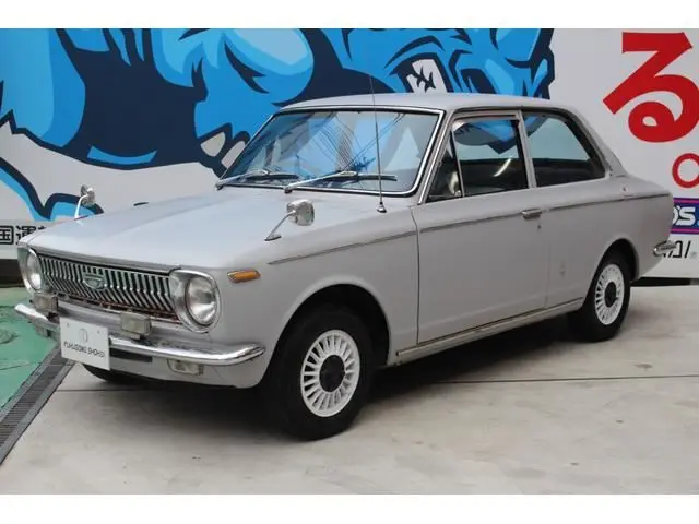 1968 Toyota Corolla DX - photo 1 1968 Toyota Corolla DX Gray Sedan for sale, Japanese used car export - photo 1 of 50 | GULJI TRADERS