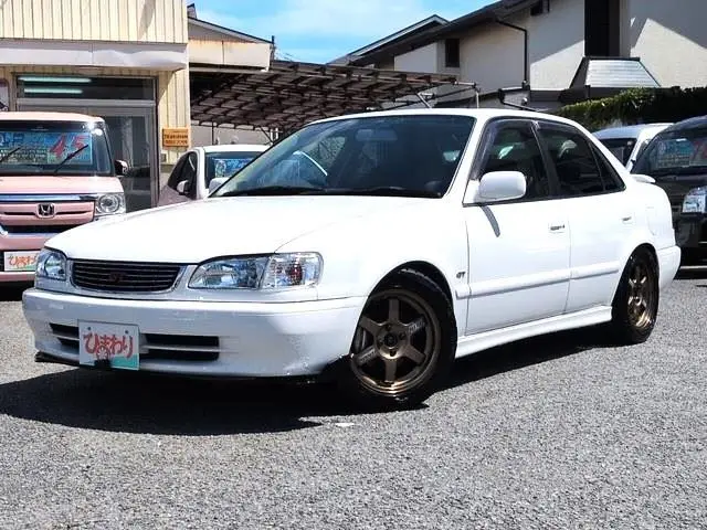1997 Toyota Corolla GT White Sedan for sale, Japanese used car export - photo 1 of 78 | GULJI TRADERS