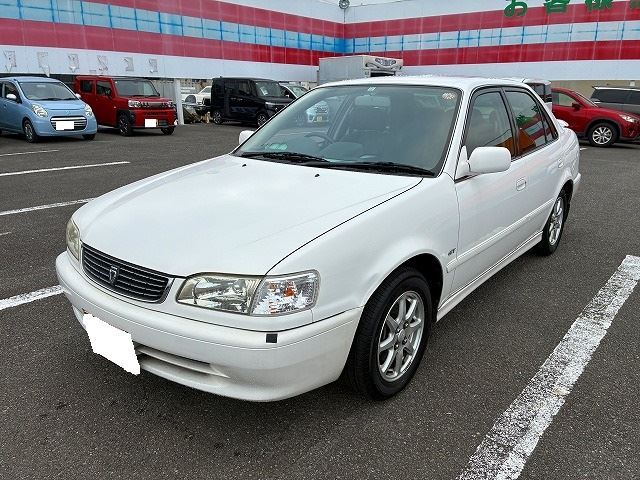 1997 Toyota Corolla GT White Sedan for sale, Japanese used car export | GULJI TRADERS