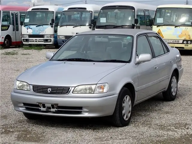 1997 Toyota Corolla XE Saloon Limited Silver Sedan for sale, Japanese used car export - photo 1 of 53 | GULJI TRADERS