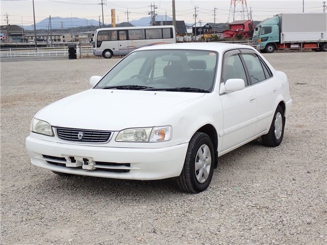 1998 Toyota Corolla SE Saloon White Sedan for sale, Japanese used car export | GULJI TRADERS