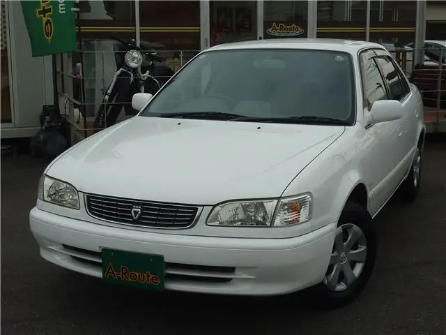 1999 Toyota Corolla XE Saloon Limited White Sedan for sale, Japanese used car export - photo 1 of 69 | GULJI TRADERS